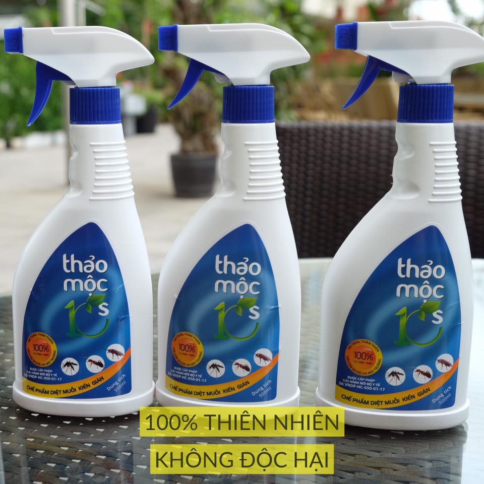 Xịt Côn Trùng Thảo Mộc