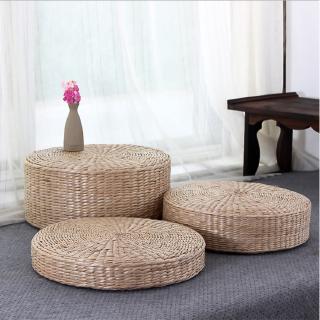 Đệm Ngồi Tròn Đan Rơm Tự Nhiên Chất Lượng Cao