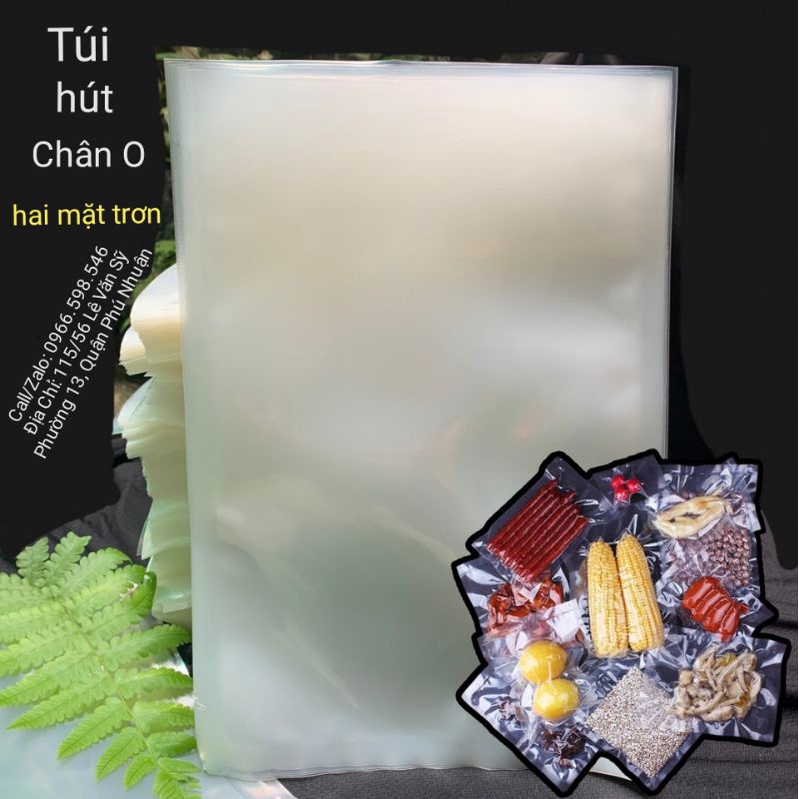 Túi hút chân không thực phẩm / túi PA 2 mặt trơn