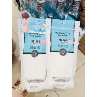 🐄Muối tắm bò Scentio Beauty Buffet Q10 Whitening Salt Scrub 🐮🐮🐮