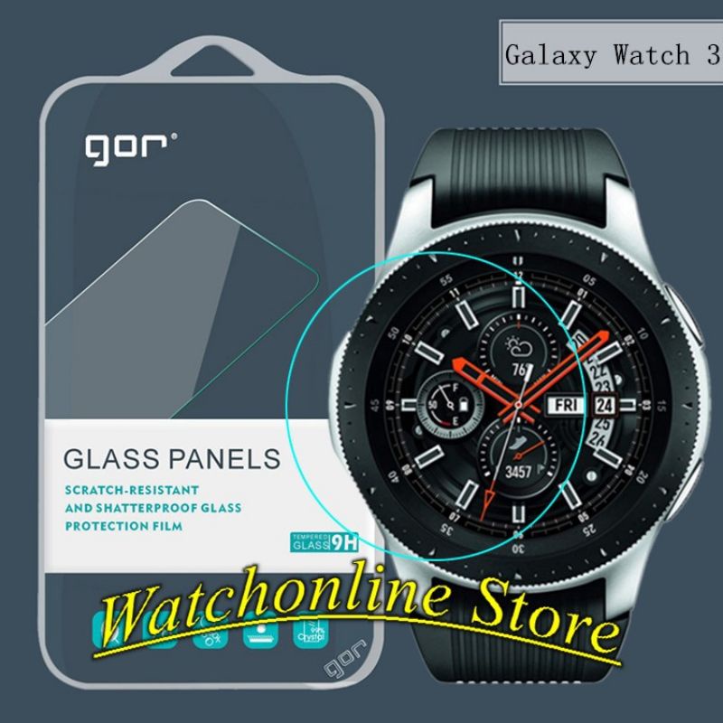 [Fullbox] Bộ 3 kính cường lực GOR Galaxy Watch 3 41mm 45mm