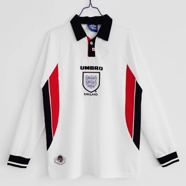 Áo Thun Bóng Đá Ngắn Tay Phong Cách Anh Quốc Vintage 1998 Size S-XXL
