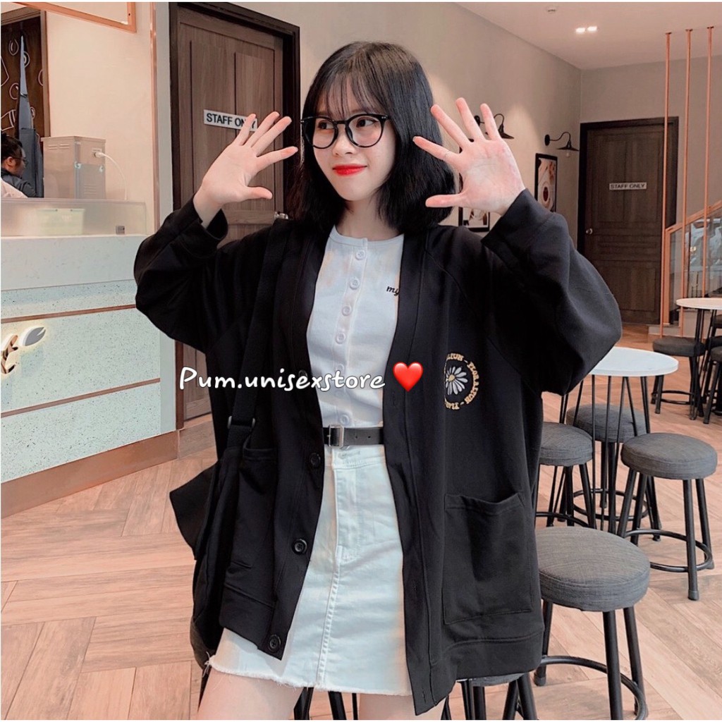Áo khoác CARDIGAN FLORAL 5 màu | BigBuy360 - bigbuy360.vn