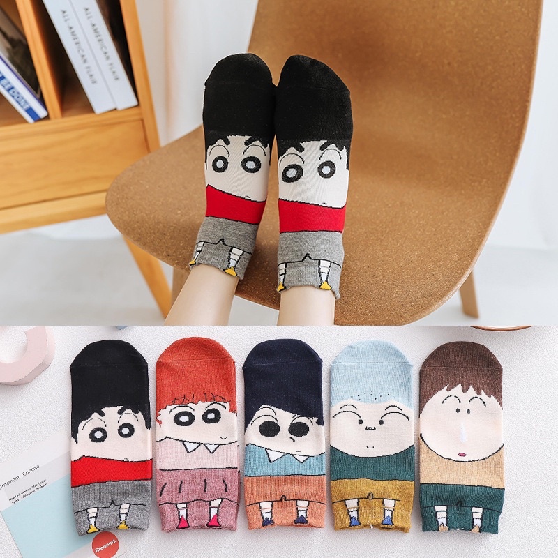 Tất cổ ngắn nam nữ vớ shin 5M cổ thấp thời trang hàn quốc đẹp giá rẻ  cotton kháng khuẩn MRSOCKS VN039