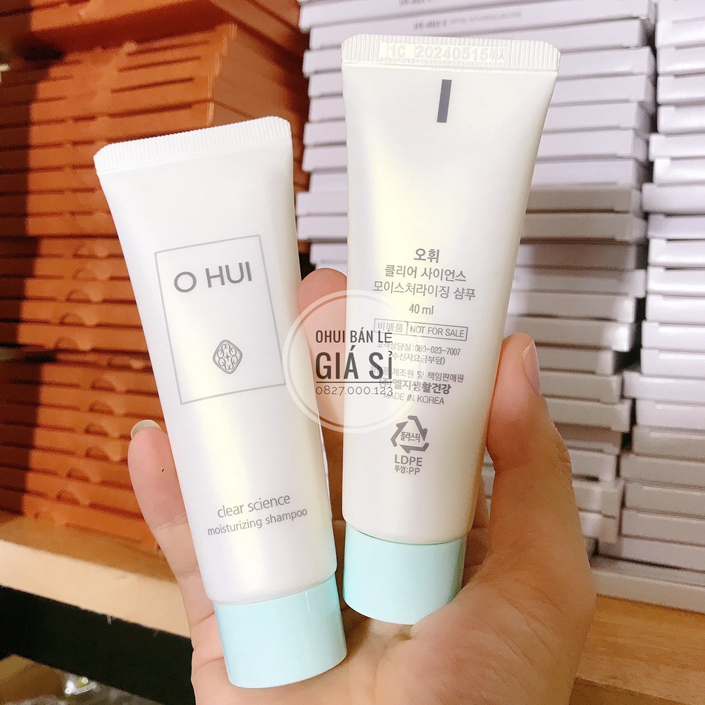 Tuýp dầu gội Ohui mới 40ml