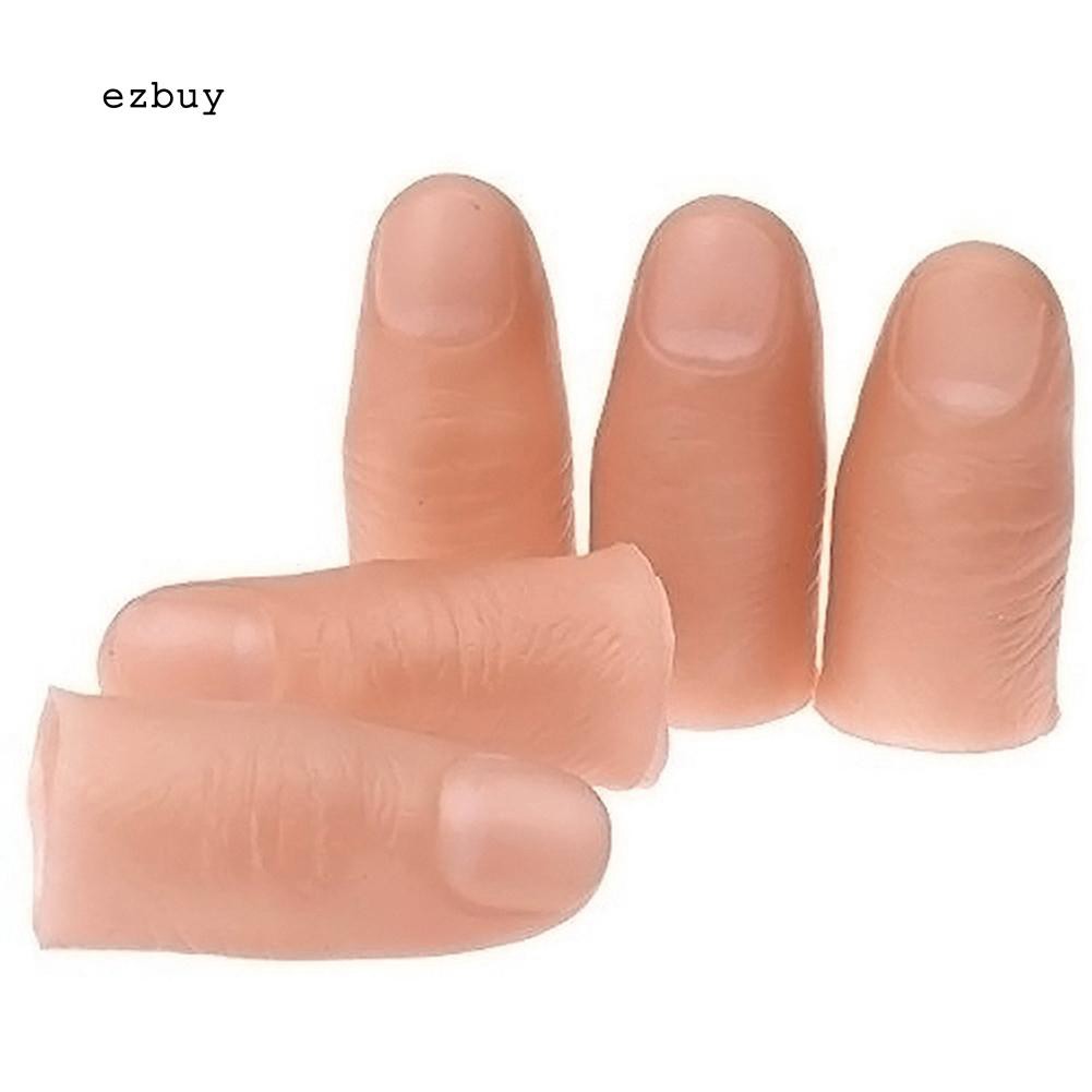 Set 5 đầu ngón tay nhựa mềm dùng làm ảo thuật