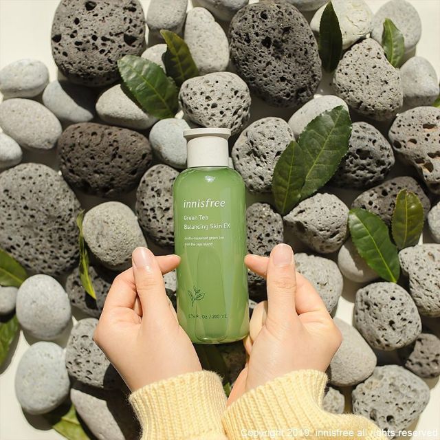 NƯỚC HOA HỒNG TRÀ XANH #INNISFREE GREEN TEA BALANCING EX