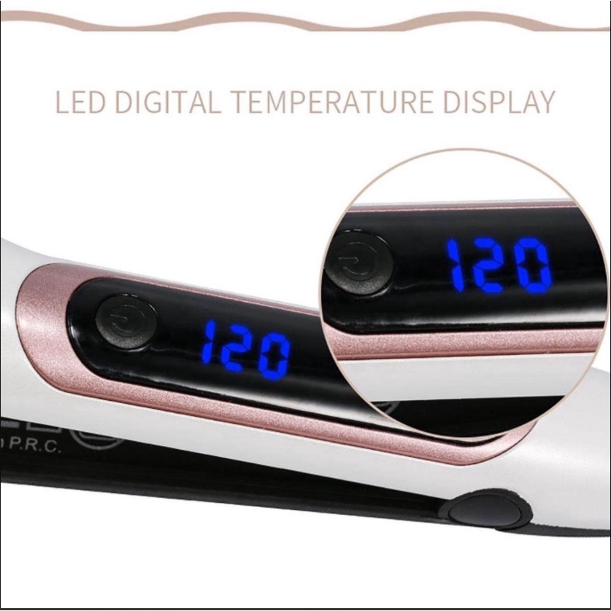 Máy duỗi ép là thẳng tóc Kemei 9622 / KM 329 uốn tóc đẹp, kéo tóc, là thẳng tóc nam, nữ chuyên nghiệp