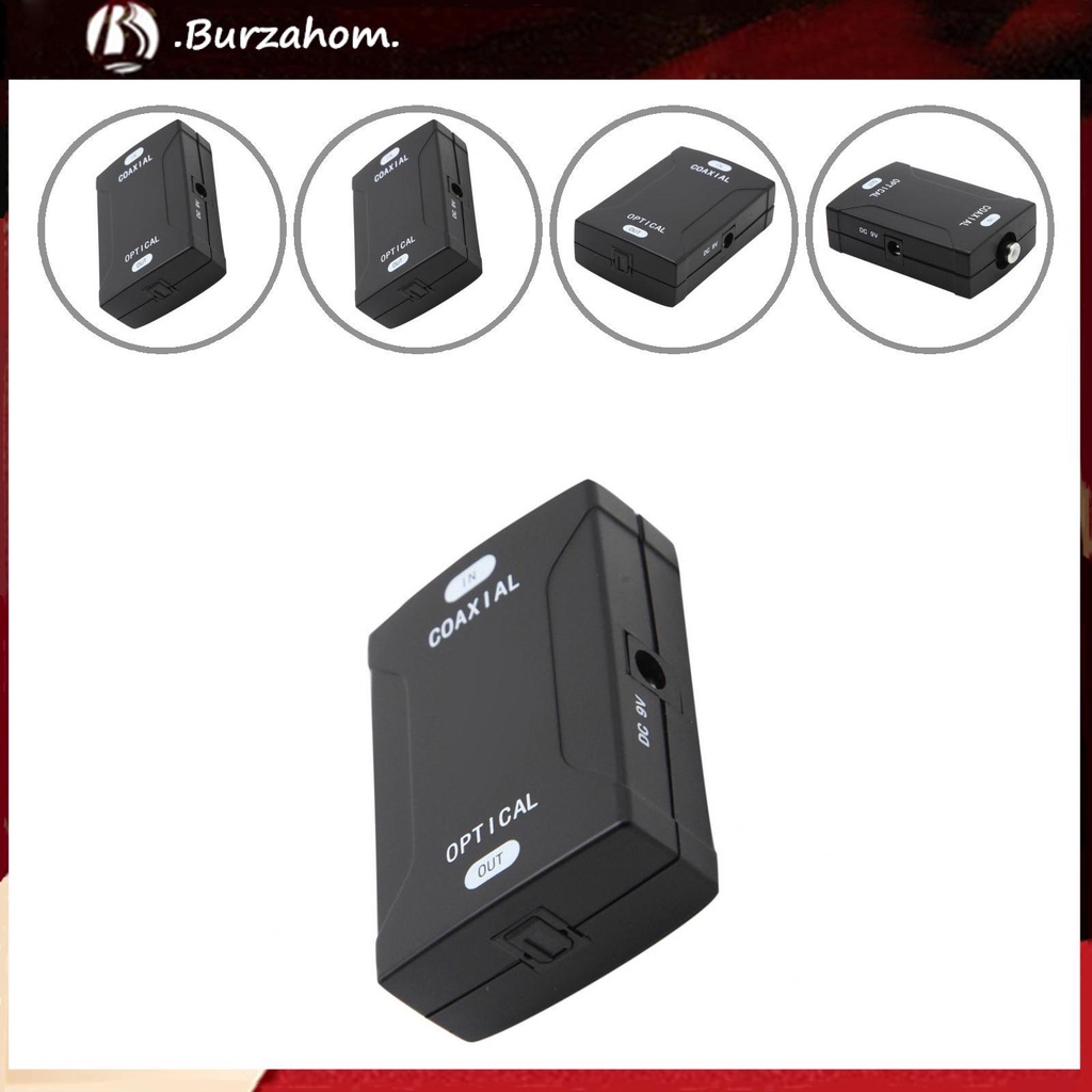 Đầu chuyển đổi tín hiệu âm thanh kỹ thuật số đồng trục RCA sang quang học Toslink SPDIF tiện lợi