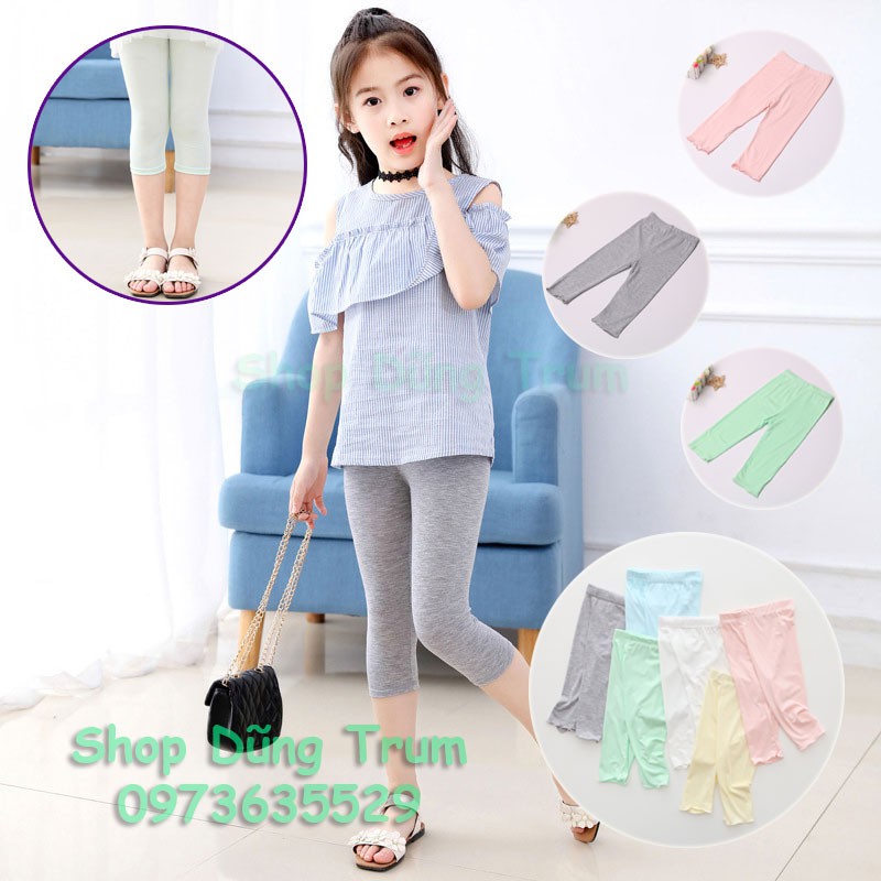 Quần mặc váy cho bé gái, quần mặc trong váy cho bé chất cotton êm mát