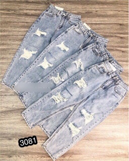 ⚡️Quần Jeans Rách Phong Cách - 3081