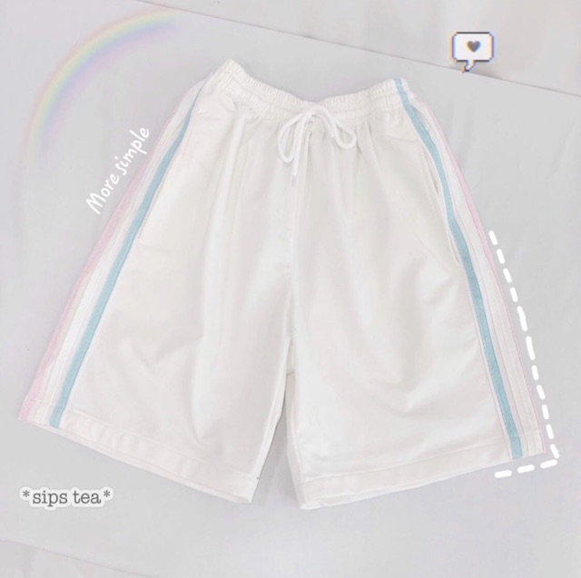 Quần 3 viền 3 màu RIO CẦU VÒNG Ullzang unisex + Ảnh thật