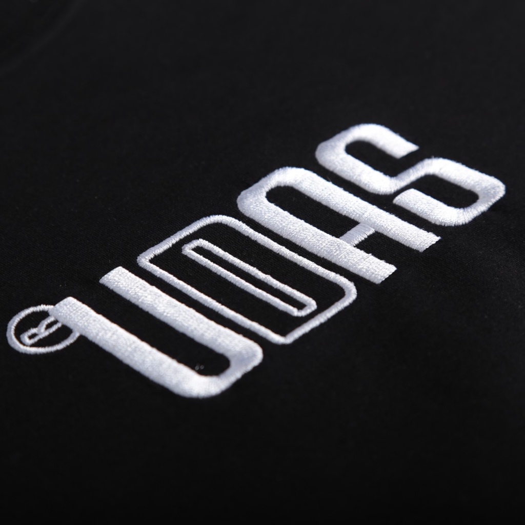 Áo Sweater UDAS form rộng unisex BASIC - Đen