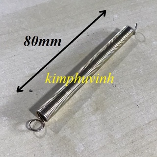 02 cái - 80mm lò xo thép - lò xo kéo - lò xo làm bẫy
