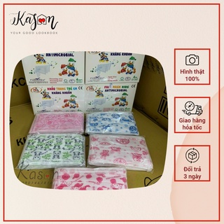 Khẩu trang trẻ em kháng khuẩn Famapro 3 lớp - hộp 10 cái