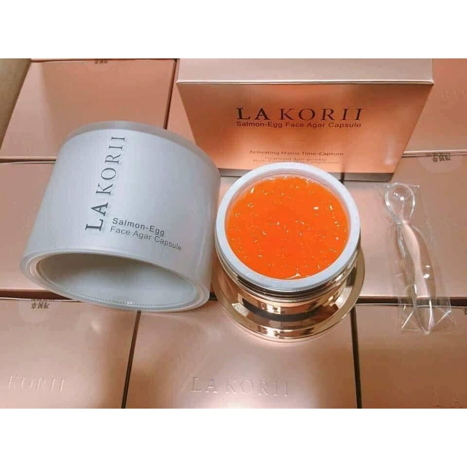 (od)Kem Viên Nang Trứng Cá Hồi La Korii Salmon Egg Face Aga Capsule