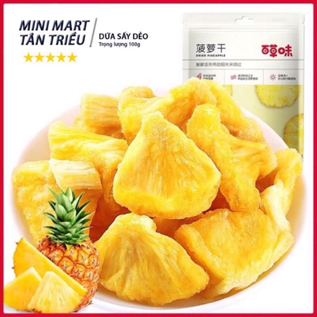 DỨA SẤY DẺO 🍍BE&CHERRY®️
