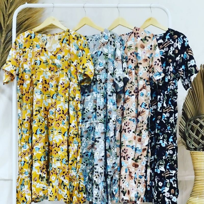 Daster BUSUI Dây Thừng Bên Hông Thân Thiện Với Môi Trường Cho Mẹ Chăm Sóc Bé Có Một Dây Thừng Yes / DASTER BUSUI Chất Liệu Thân Thiện Với DASTER