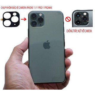 Chụp nhôm bảo vệ camera iPhone 11/11Pro/11Pro Max
