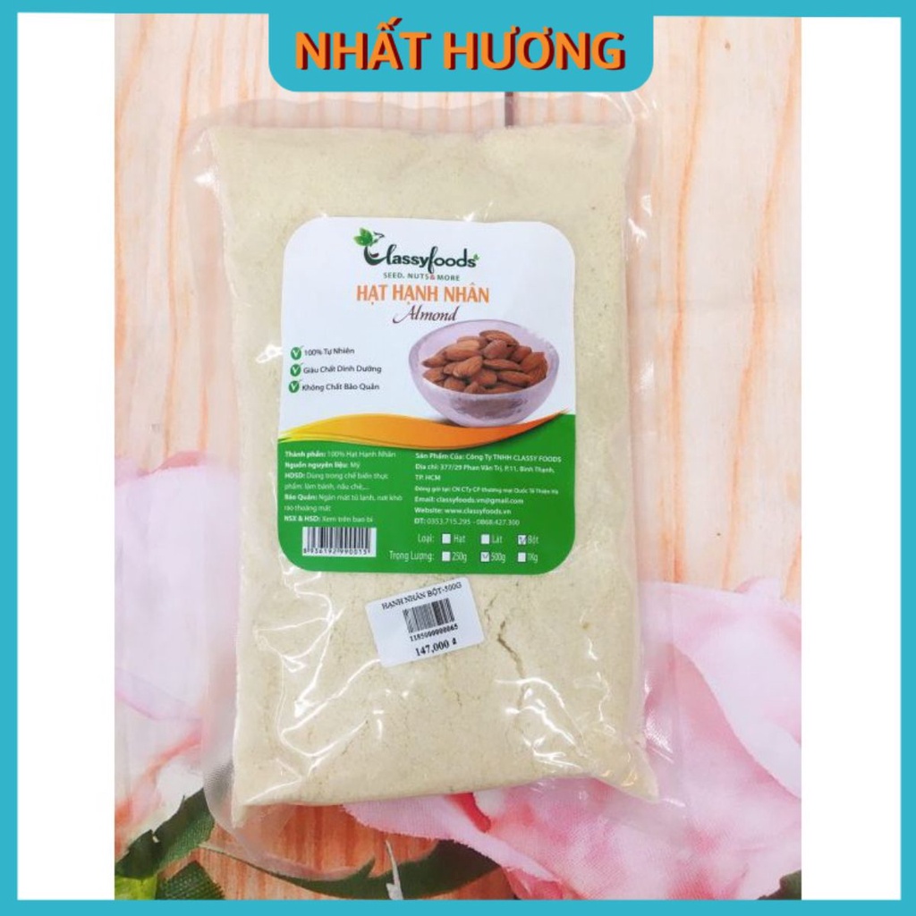 Hạnh Nhân Bột 500gr - Giao Thương Hiệu Ngẫu Nhiên