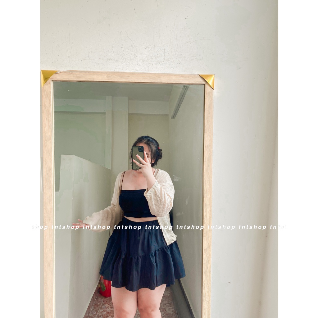 CHÂN VÁY XÒE LƯNG THUN [ TNT SHOP BIGSIZE 60KG 90KG ]
