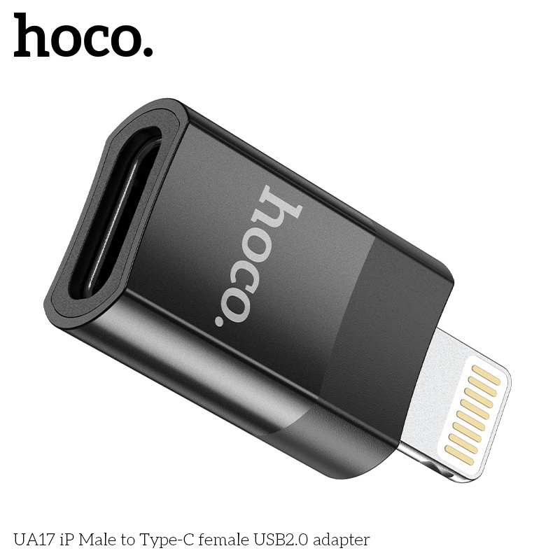 Đầu Chuyển Đổi Hoco UA17 Từ USB C Sang USB 3.0 / USB Sang Type C 2.0 / I Sang Type C 2.0 Cho Laptop Xiaomi Samsung S10 S9