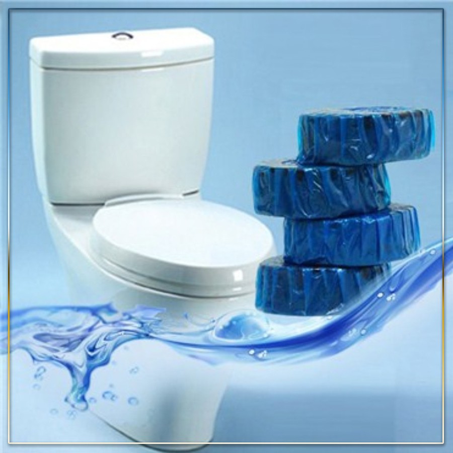 Gói 10 viên thả bồn cầu Hàn Quốc | Viên thả bồn cầu khử mùi toilet