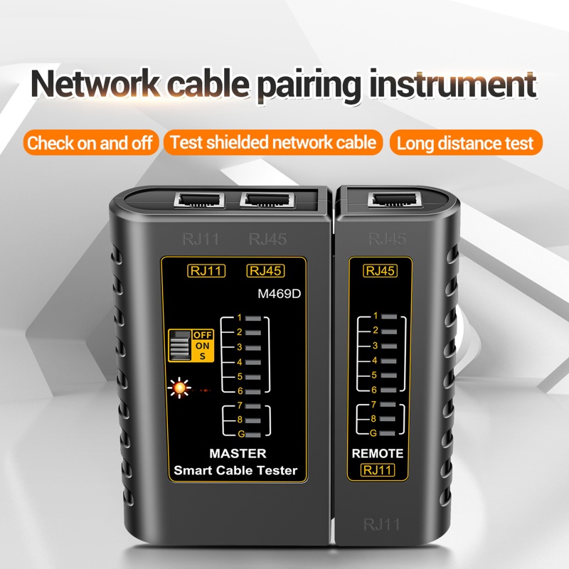 Dụng Cụ Kiểm Tra Cáp Mạng LAN RJ45 Rj11