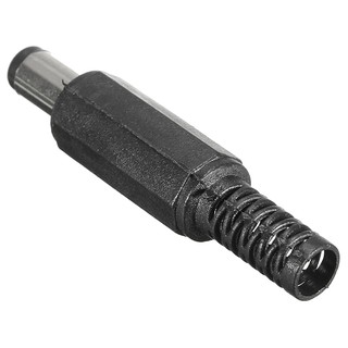 ♫♥♫10pcs 5.5x2.1mm Male Solder Dc Barrel Tip Plug Jack Straight Connectors For DC Power Supply LED