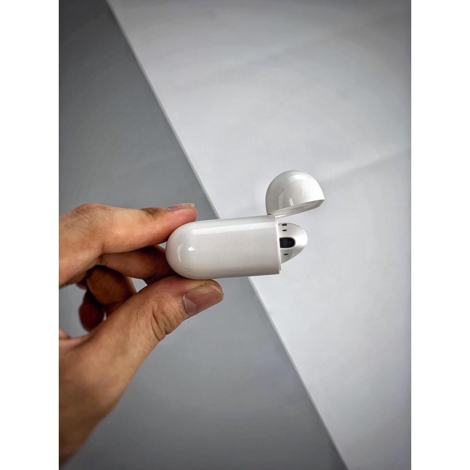 [người bán địa phương] Tai nghe Airpod 2 nhét tai bluetooth Chống ồn, Đổi tên định vị, cảm ứng đa điểm