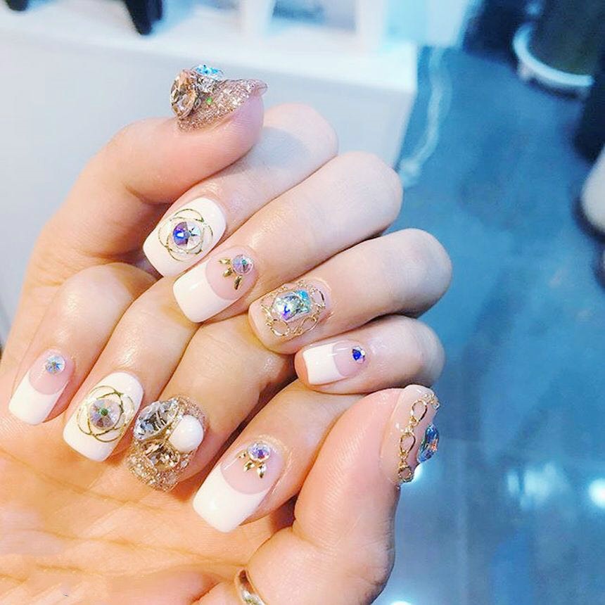 Gel đính đá nail , gel gắn đá