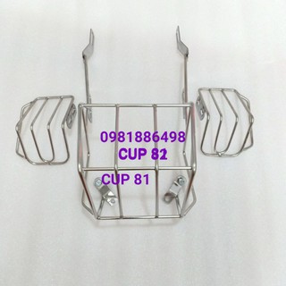 Bảo vệ đèn lái sau xe cup 81/cup 82 inox