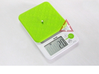 Cân điện tử KD-192 2kg/0.1g với chế độ đo chất lỏng (ml) ,(màu xnh, đỏ ,hồng)