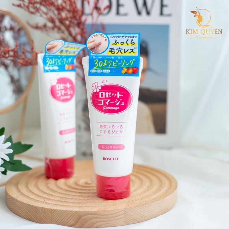 TẨY DA CHẾT ROSETTE SỐ 1 NHẬT BẢN MẪU MỚI 2018 ROSSETTE