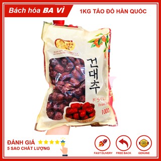 Túi 1kg Táo Đỏ Sấy Khô Hàn Quốc - Không Hộp