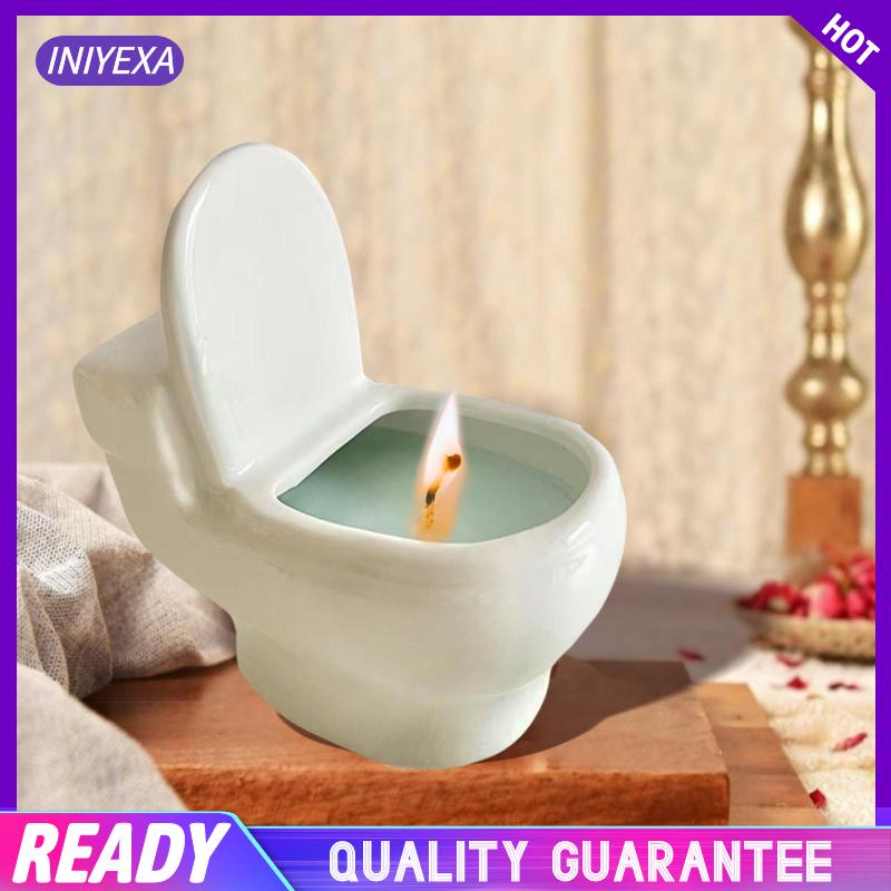 Nến thơm hình bồn cầu mùi hương lâu dành cho yoga