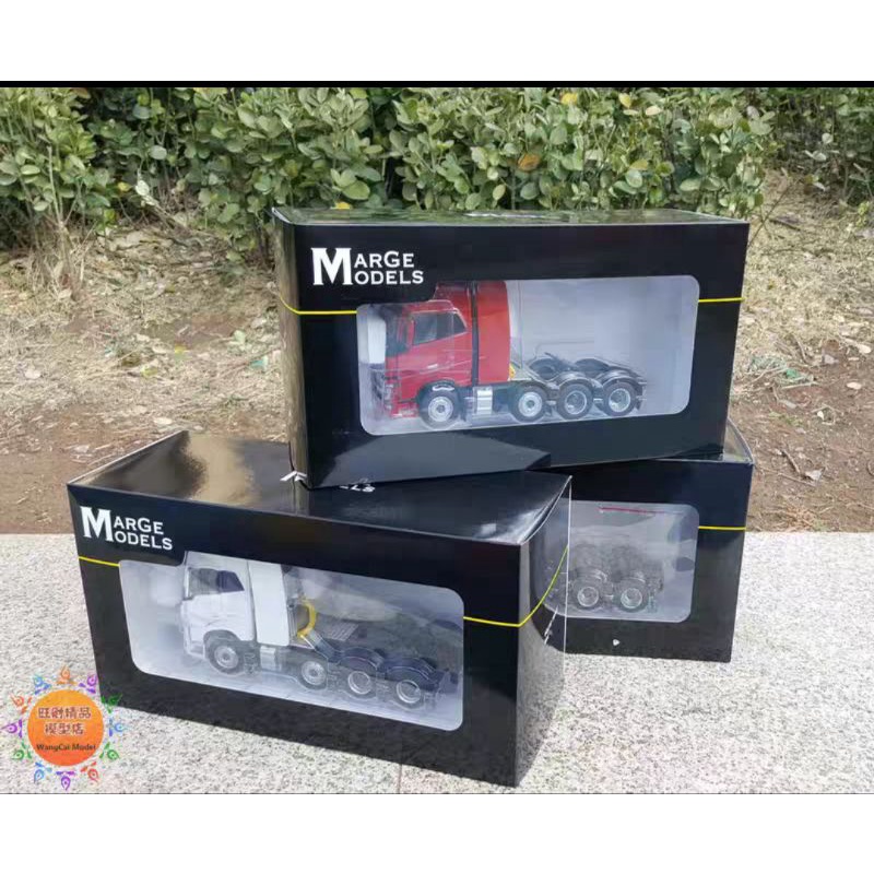 Xe Mô Hình đầu kéo siêu trường Volvo FH16 750 8×4 Kim loại 1:32