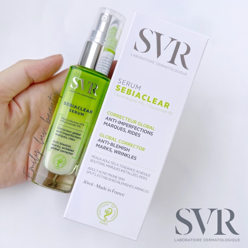 Serum giảm mụn ngừa thâm SVR Sebiaclear 30ml