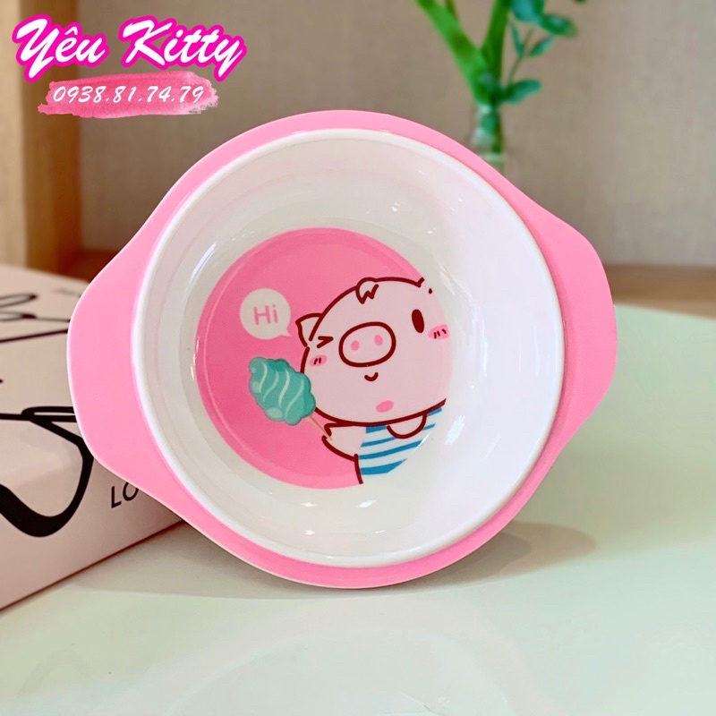 CHÉN LY MUỖNG HEO HỒNG