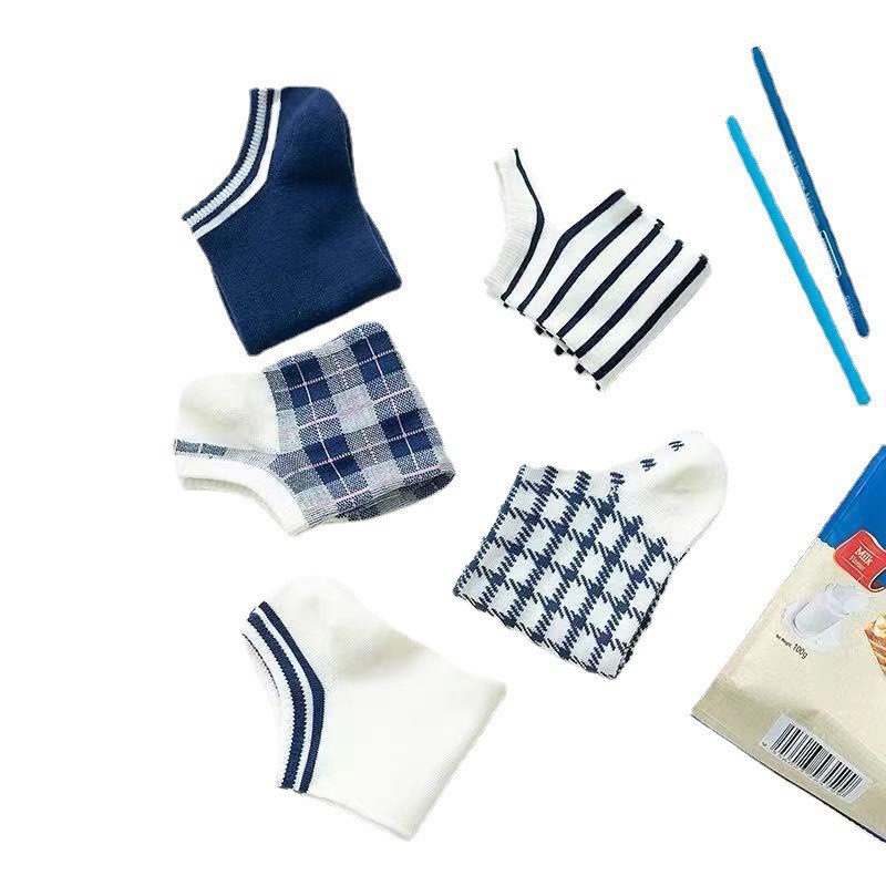 Tất nữ cổ ngắn chất liệu cotton dễ thương phong cách Hàn Quốc TAHYCO TN05 2 ĐÔI