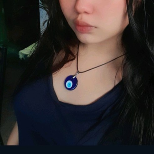Vòng cổ/ Vòng đeo tay IF ME mặt đôi mắt xanh may mắn thời trang cho nữ