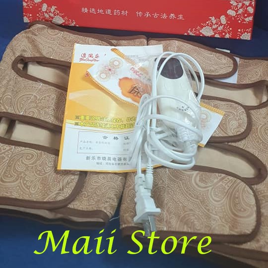 Đai Chữa Đau Mỏi Tê Bì Khớp Gối Ngải Cứu Hàng Loại 1 Có Bảo Hành