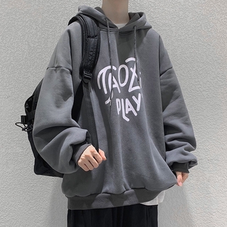 [Mr. Áo Hoodie In Chữ Đơn Giản Phong Cách Hàn Quốc Cho Nam