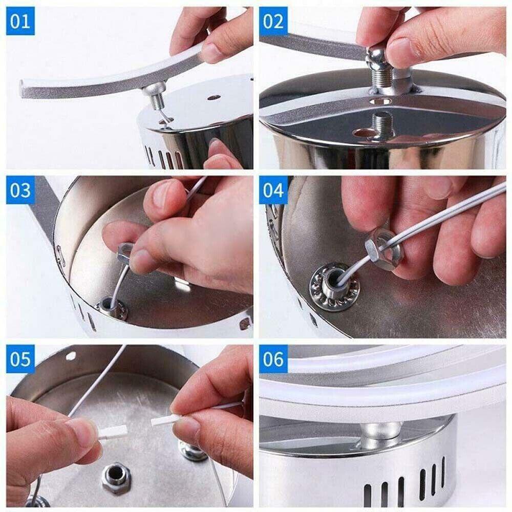 Đèn Trần 3 Màu Hình Sóng Biển Độc Đáo Trang Trí Phòng Khách / Phòng