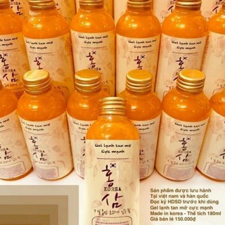 Gel Lạnh Tan Mỡ Cực Mạnh Hàn Quoc