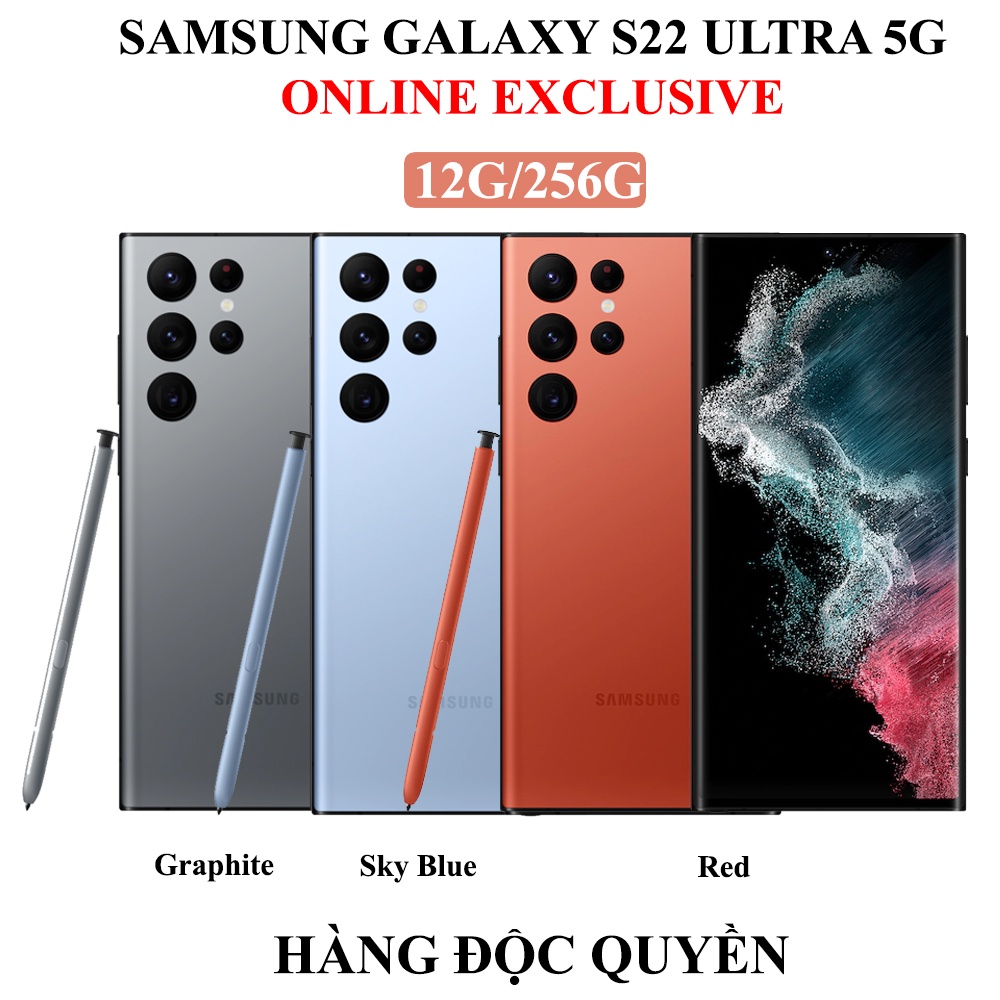 Điện thoại Samsung Galaxy S22 Ultra 5G - ONLINE EXCLUSIVE