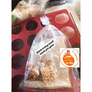 Siêu Phẩm Bánh Tráng Muối Hành Phi Hành Phi Giòn - Tân Mập