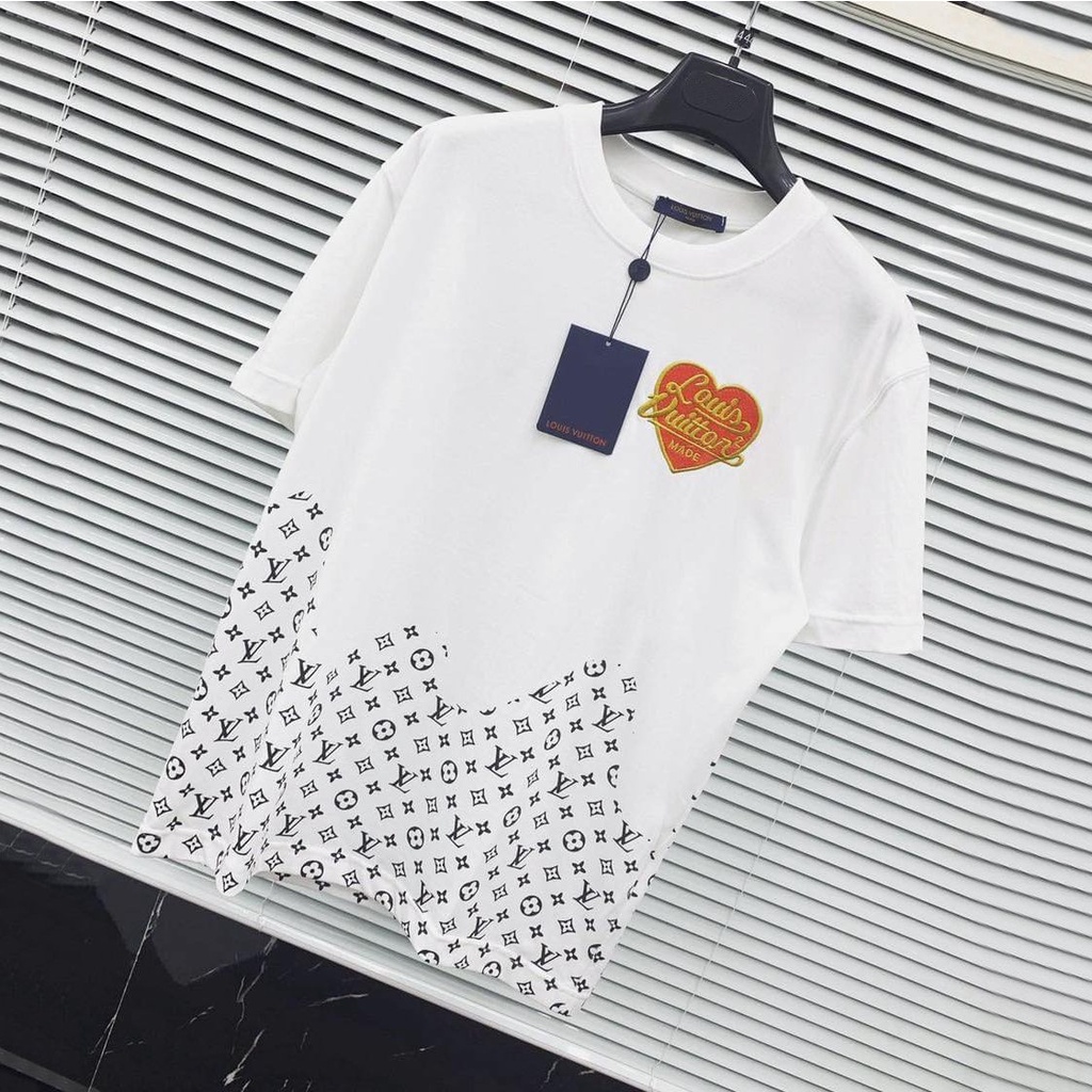 Áo Thun L.V Hàng VNXK,Chất Thun Cotton Mềm Mịn,Thoáng Mát