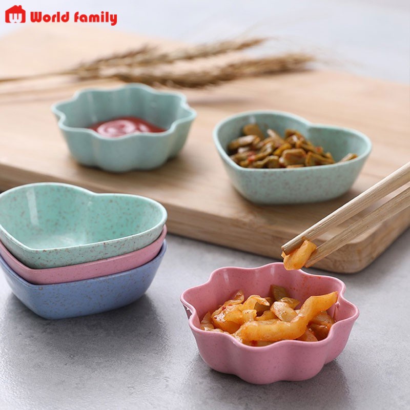 Chén Đựng Nước Chấm Gia Vị Chén Cho Bé Ăn Dặm Làm Từ Lúa Mạch