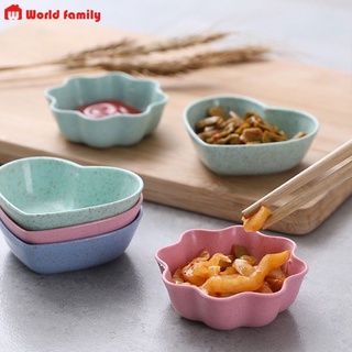 SET 5 Chén Đựng Nước Chấm Gia Vị Chén Cho Bé Ăn Dặm Làm Từ Lúa Mạch